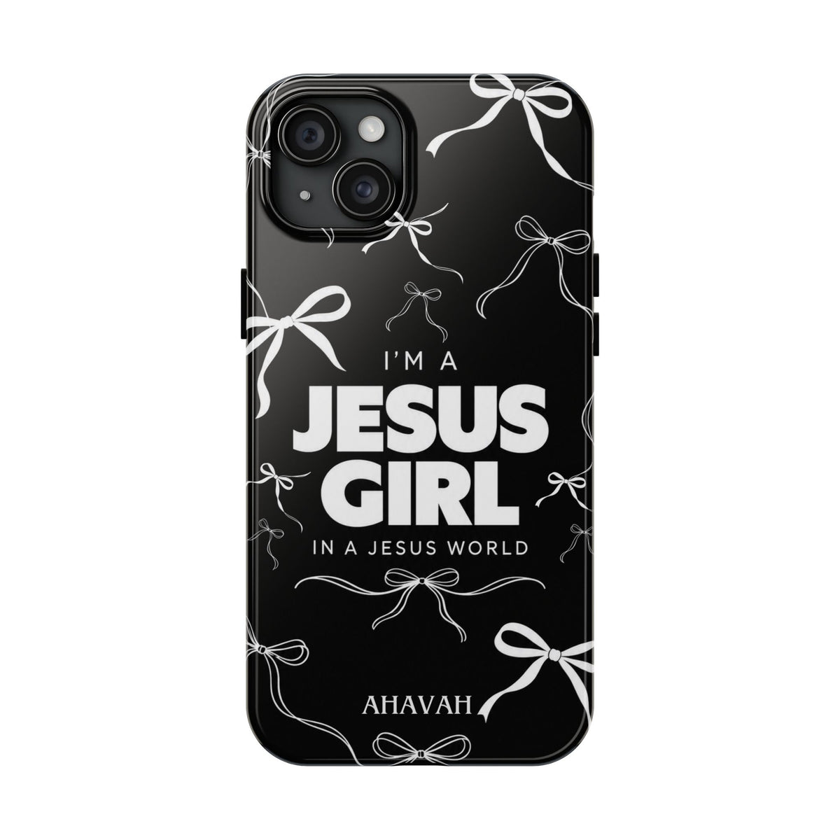 I'm a Jesus Girl Case - Midnight Black