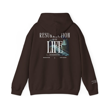 Resurrection and the Life | John 11:25 Hoodie