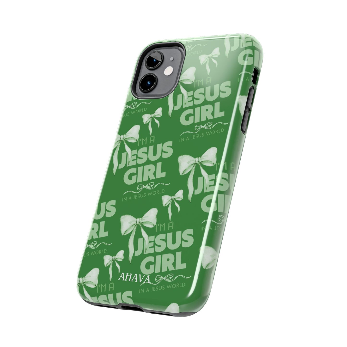 I'm a Jesus Girl Case - Green