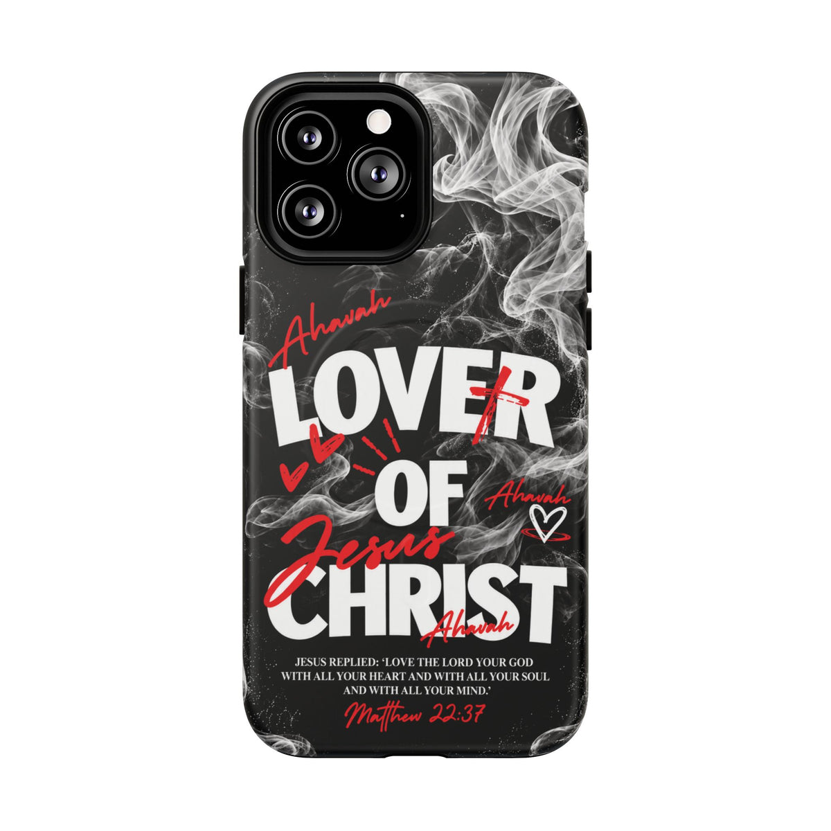 Lover of Christ | Matthew 22:37 MagSafe Phone Case