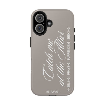 Catch Me at the Altar | Stone Altar Phone Case