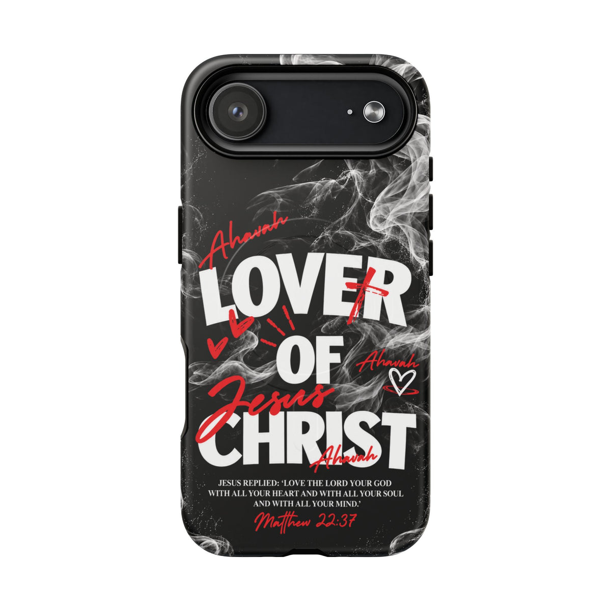 Lover of Christ | Matthew 22:37 MagSafe Phone Case