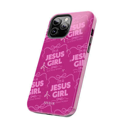 I'm a Jesus Girl Phone Case - Pink