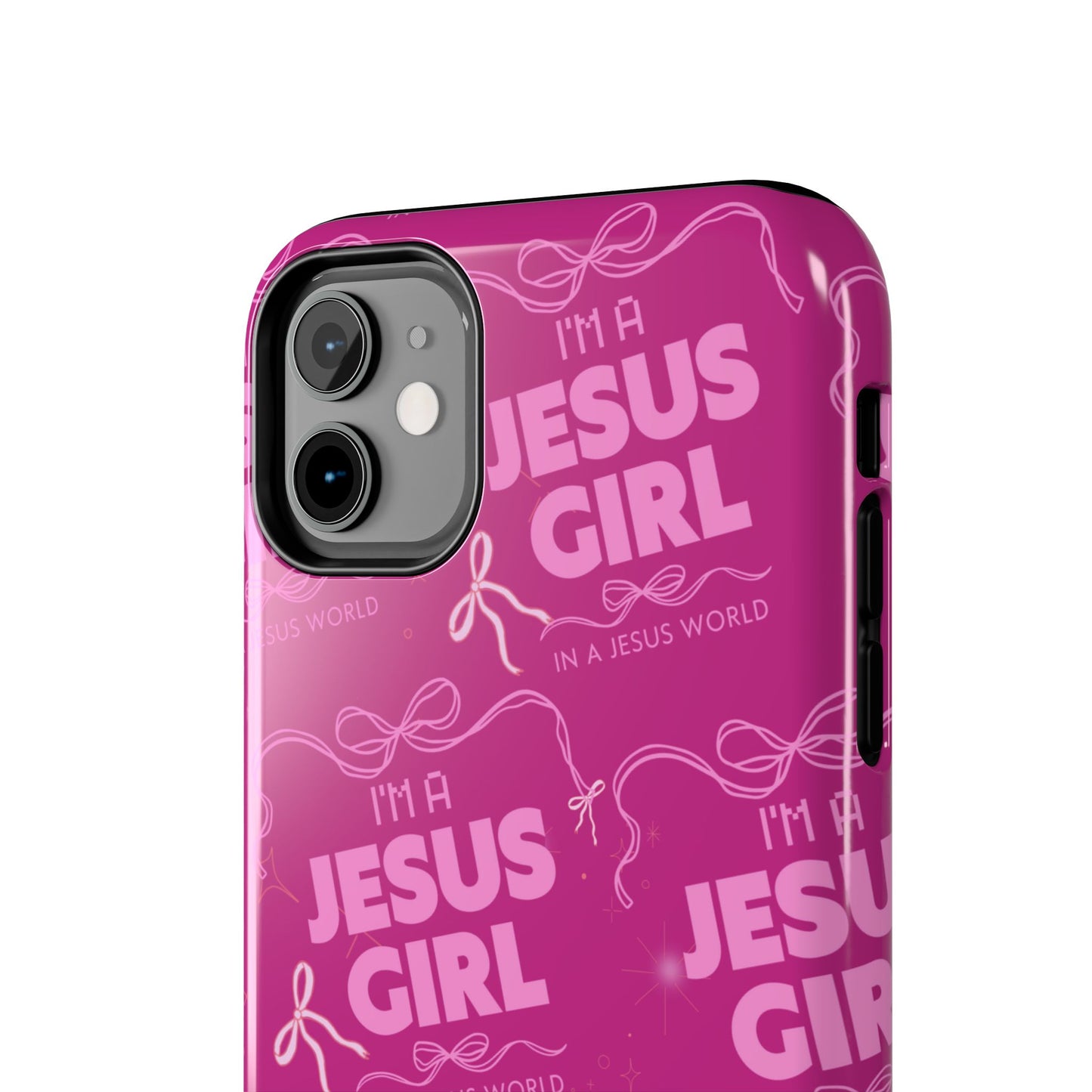 I'm a Jesus Girl Phone Case - Pink