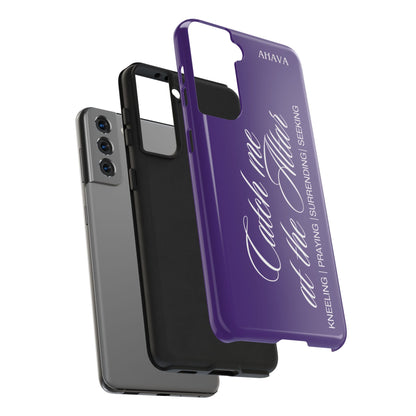 "Catch Me at the Altar" Purple Phone Case