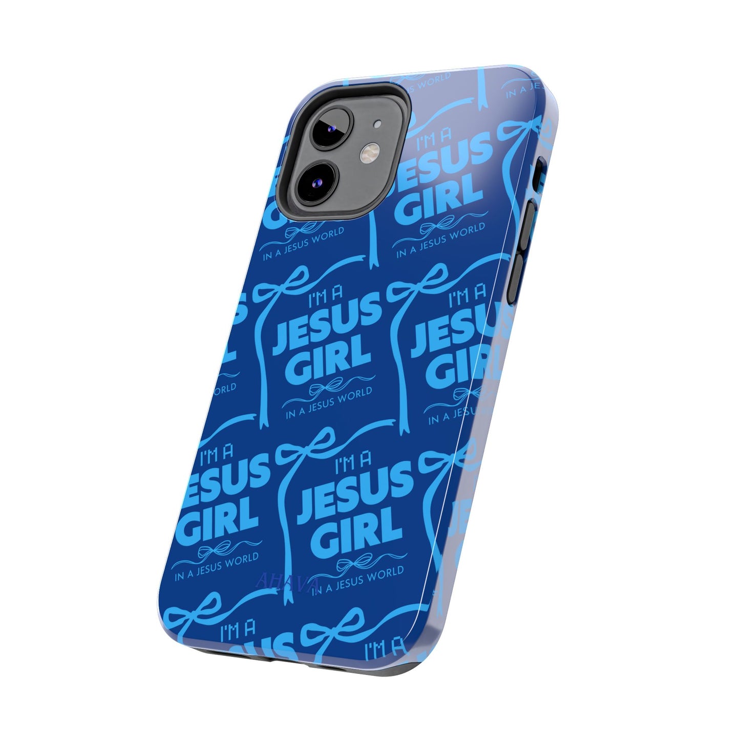 I'm a Jesus Girl Phone Case - Blue