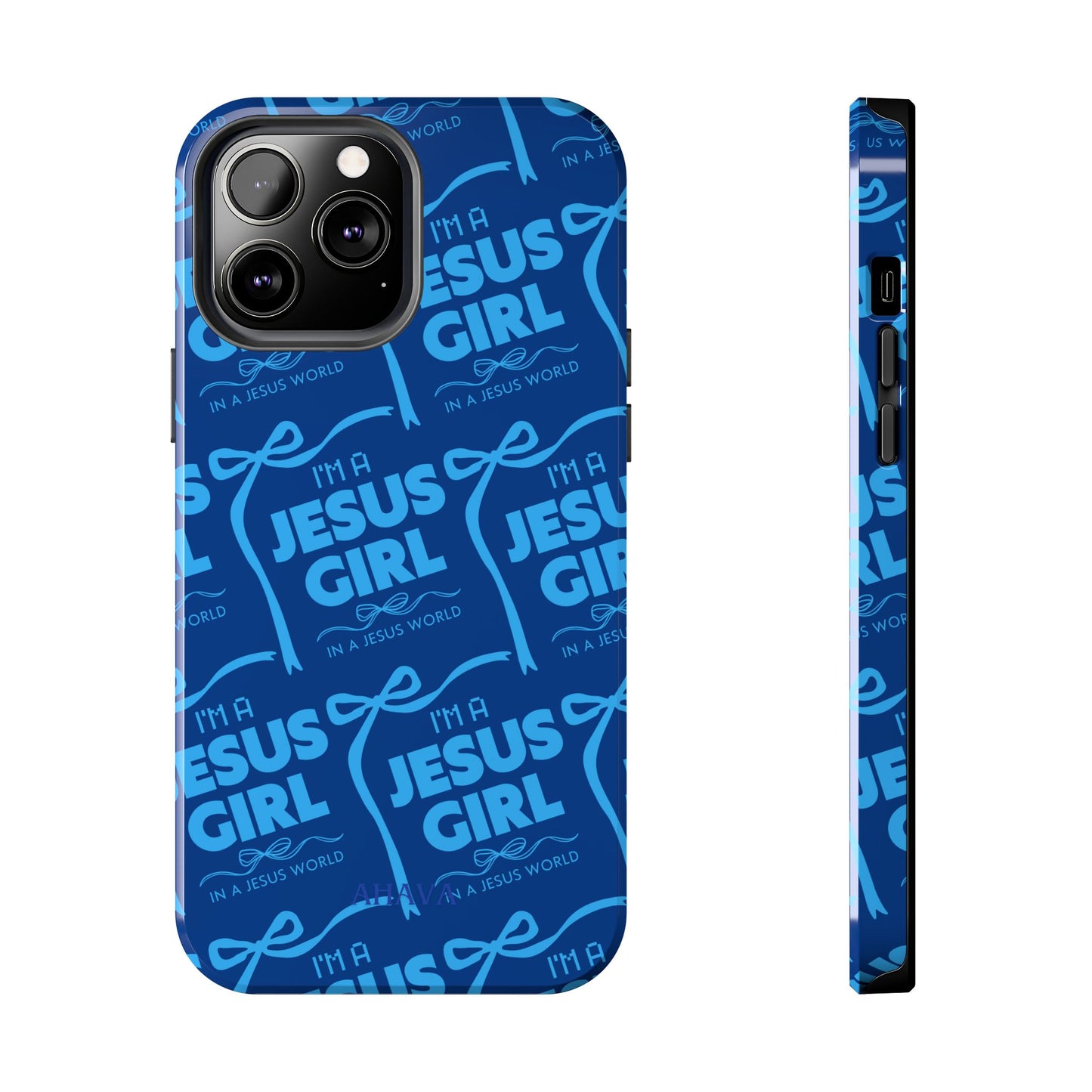 I'm a Jesus Girl Phone Case - Blue