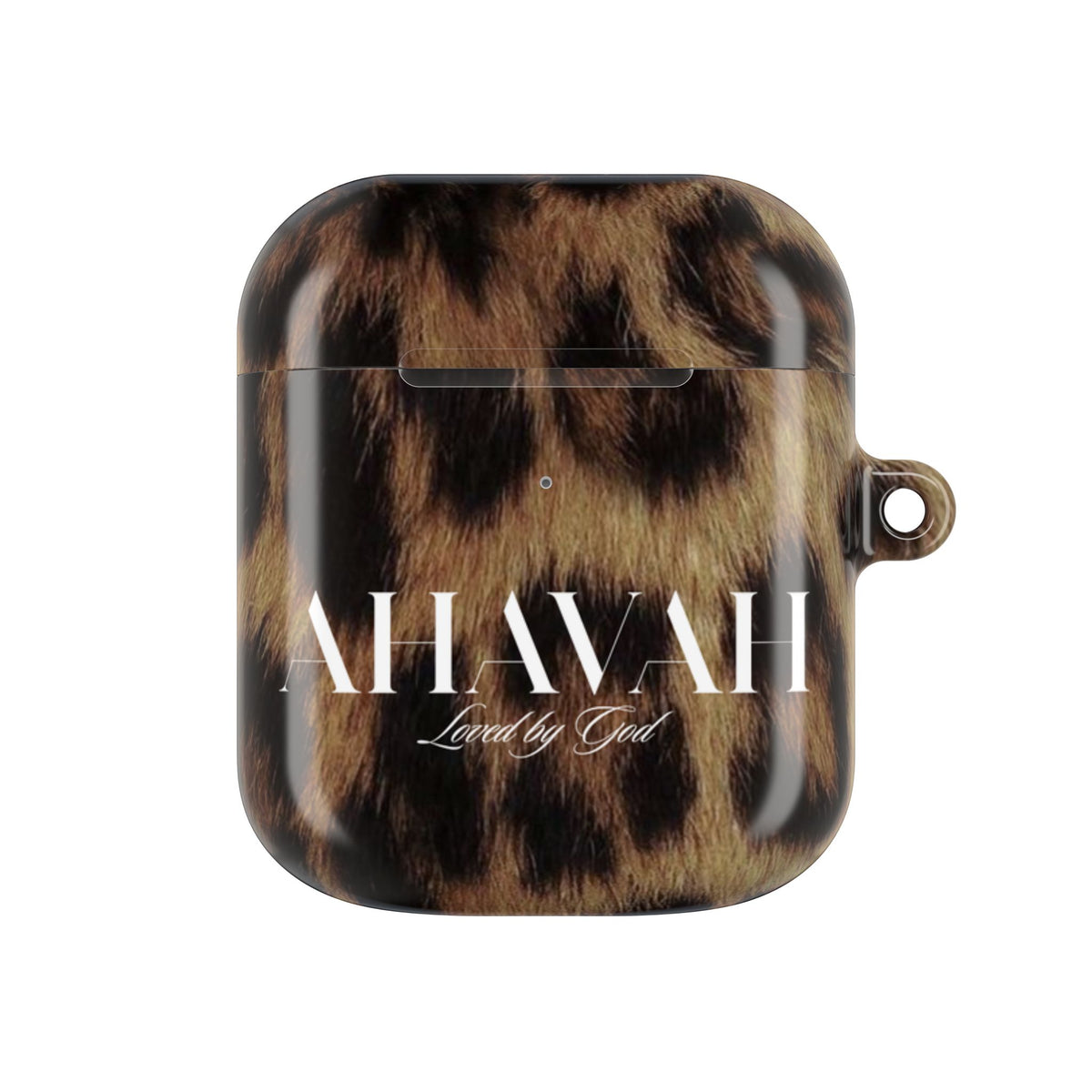 Copy of Personalized : Ahava Leopard Airpod Case