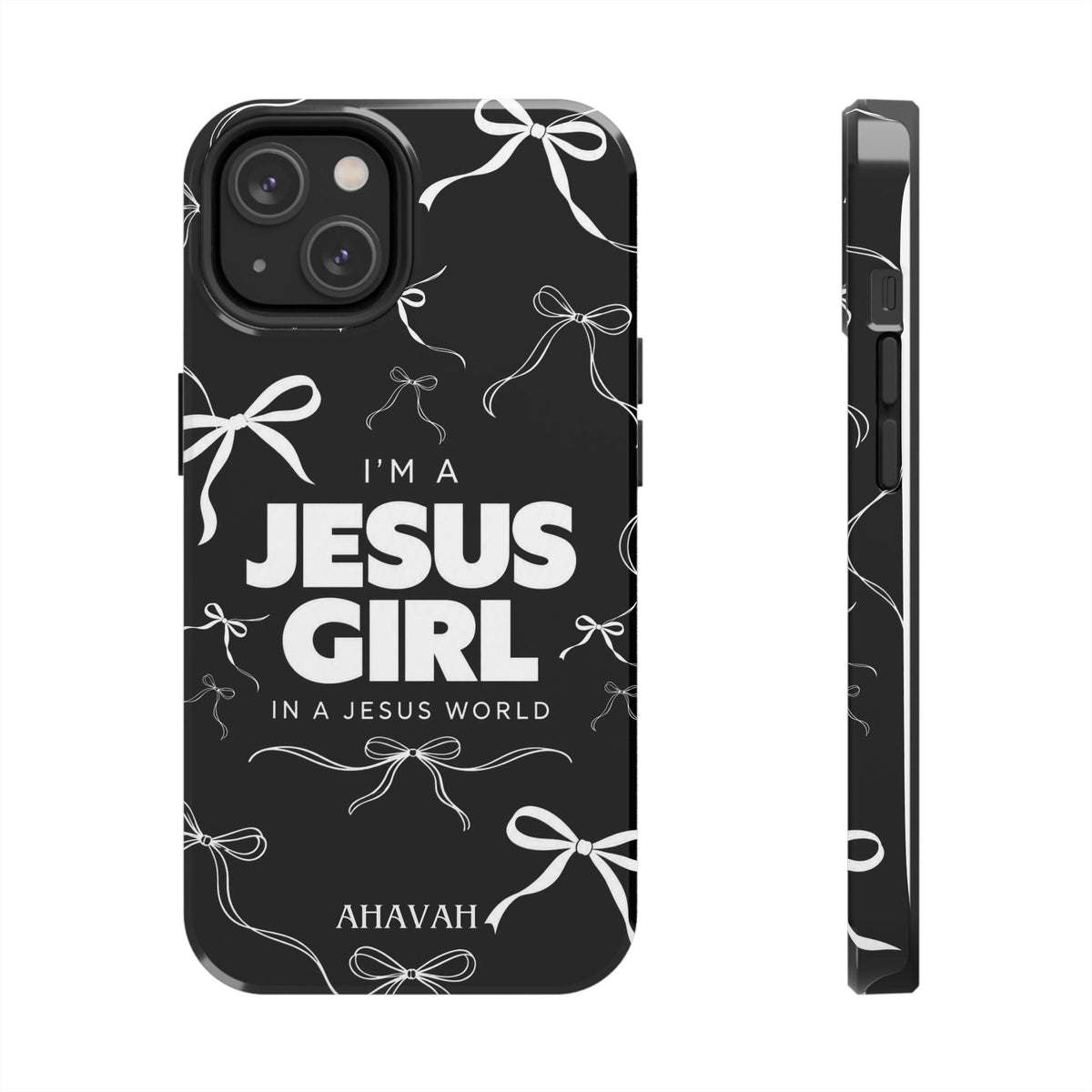 I'm a Jesus Girl Case - Midnight Black