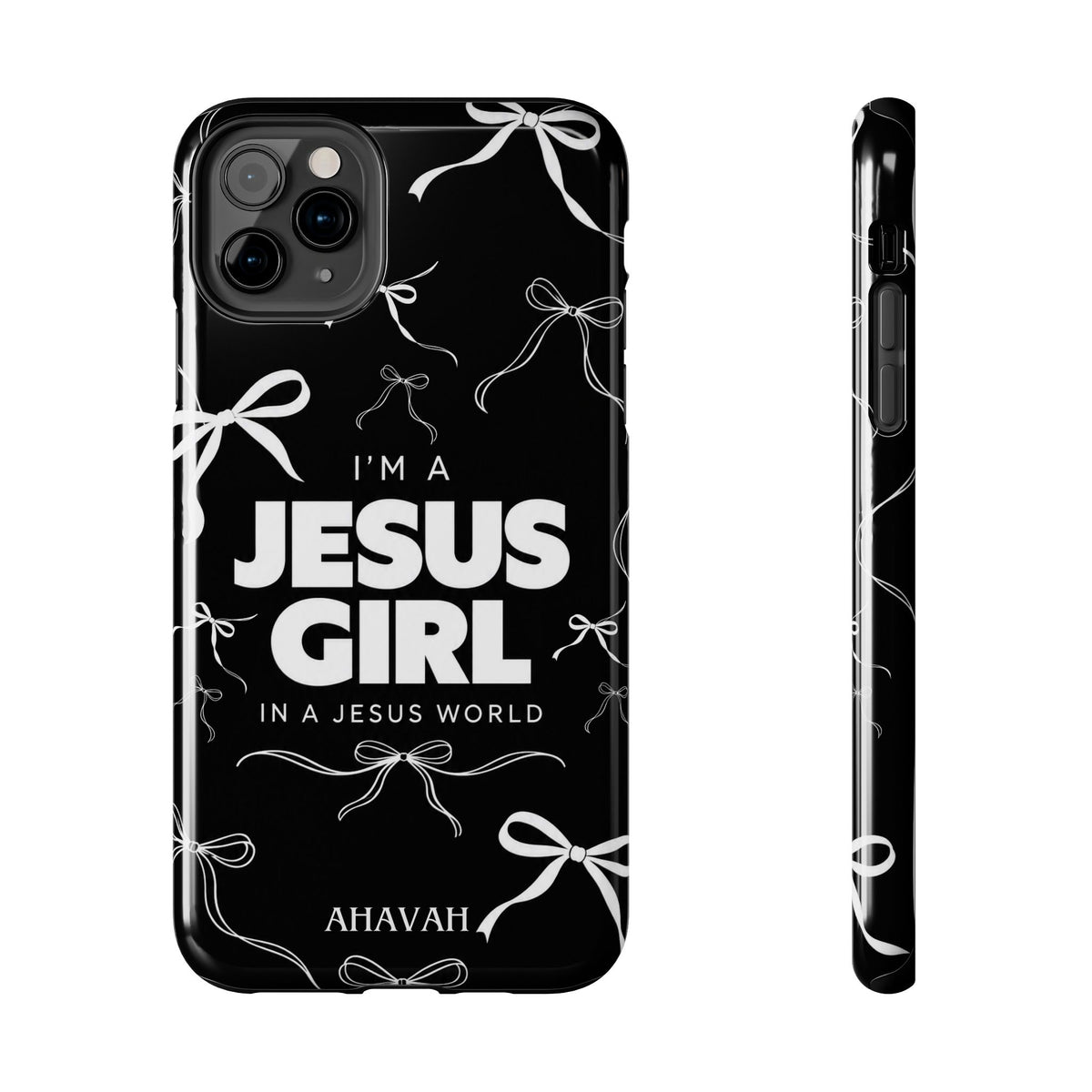 I'm a Jesus Girl Case - Midnight Black
