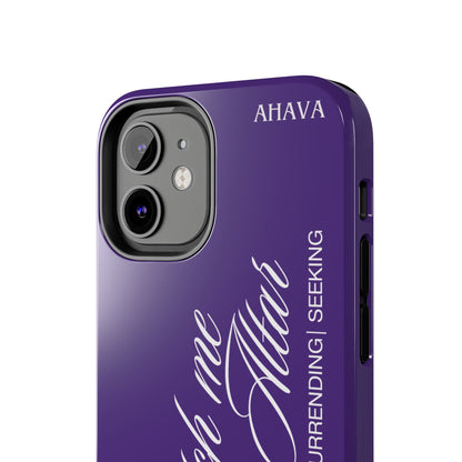 "Catch Me at the Altar" Purple Phone Case