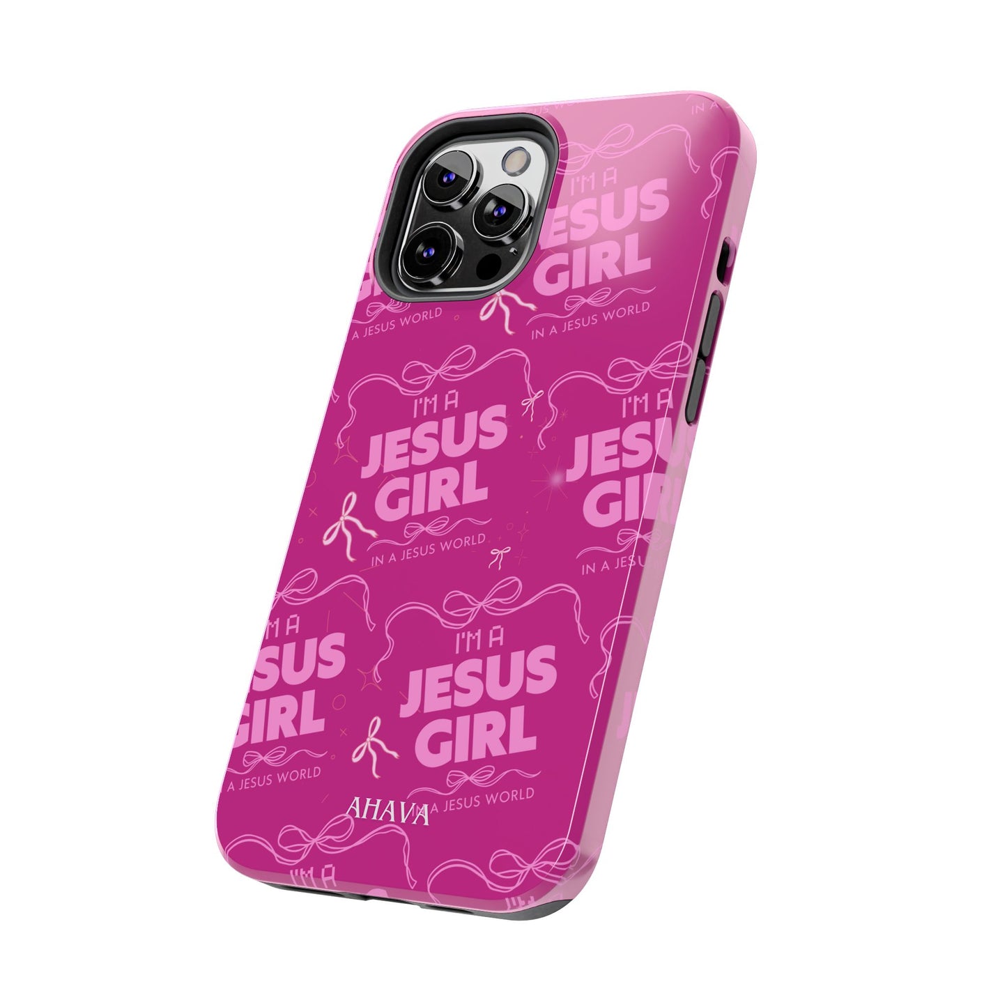 I'm a Jesus Girl Phone Case - Pink