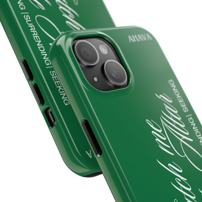 "Catch Me at the Altar" Green Phone Case
