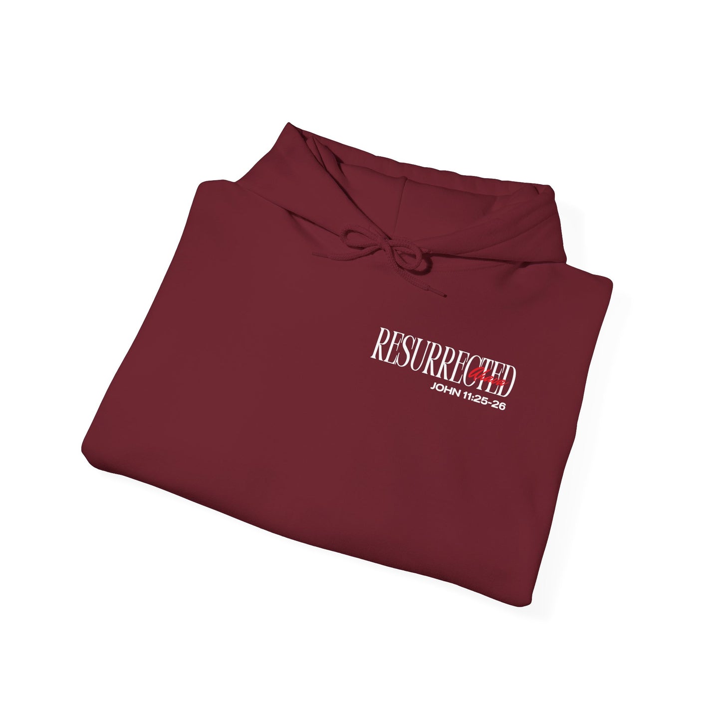Resurrection and the Life | John 11:25 Hoodie