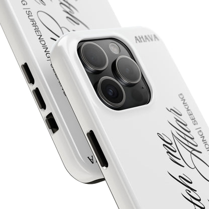 "Catch Me at the Altar" White Phone Case