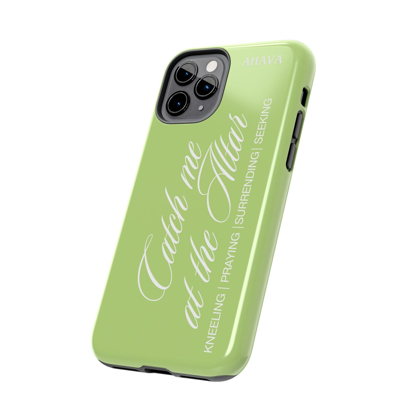 "Catch Me at the Altar" Matcha Tea Phone Case