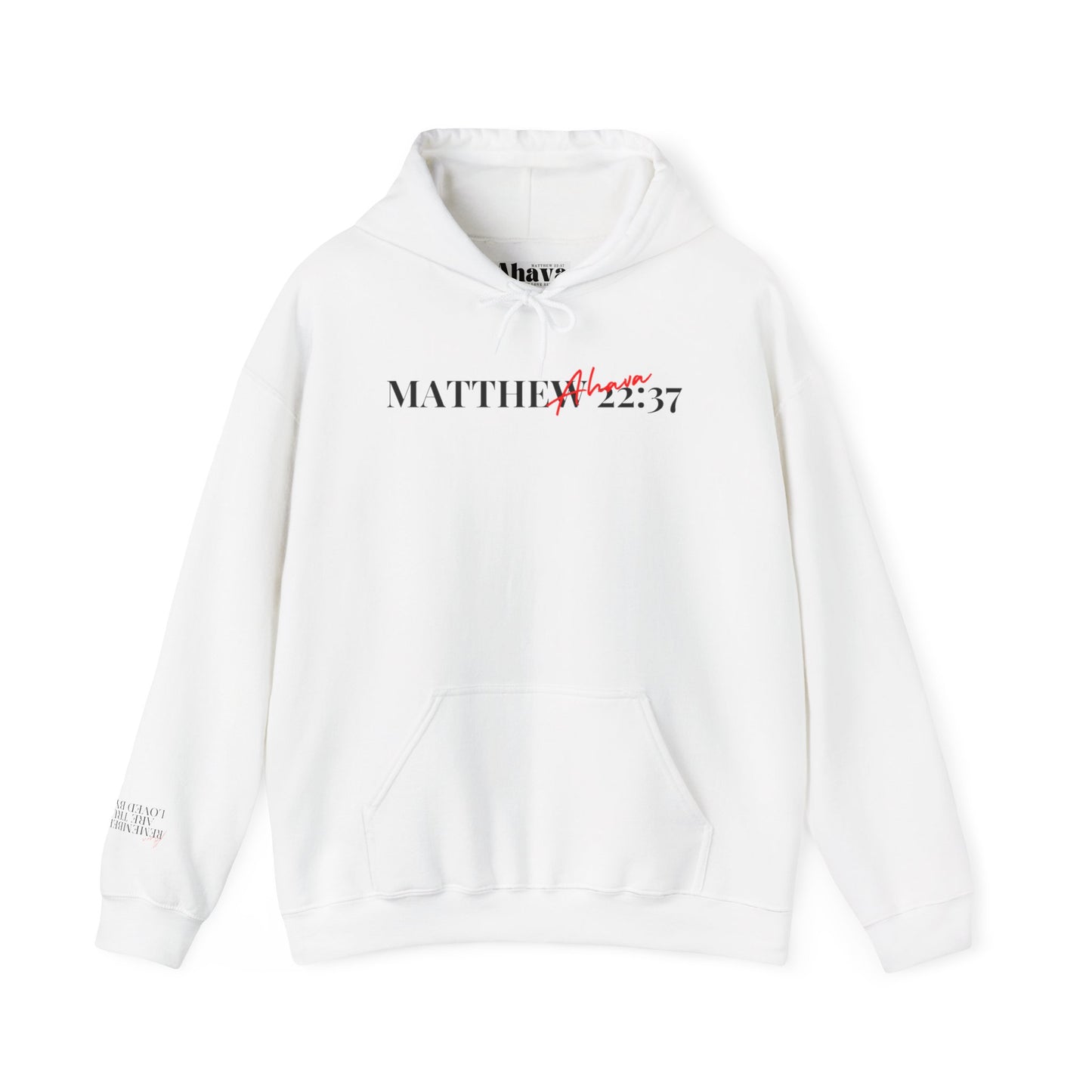 Lover of Christ Hoodie | Matthew 22:37