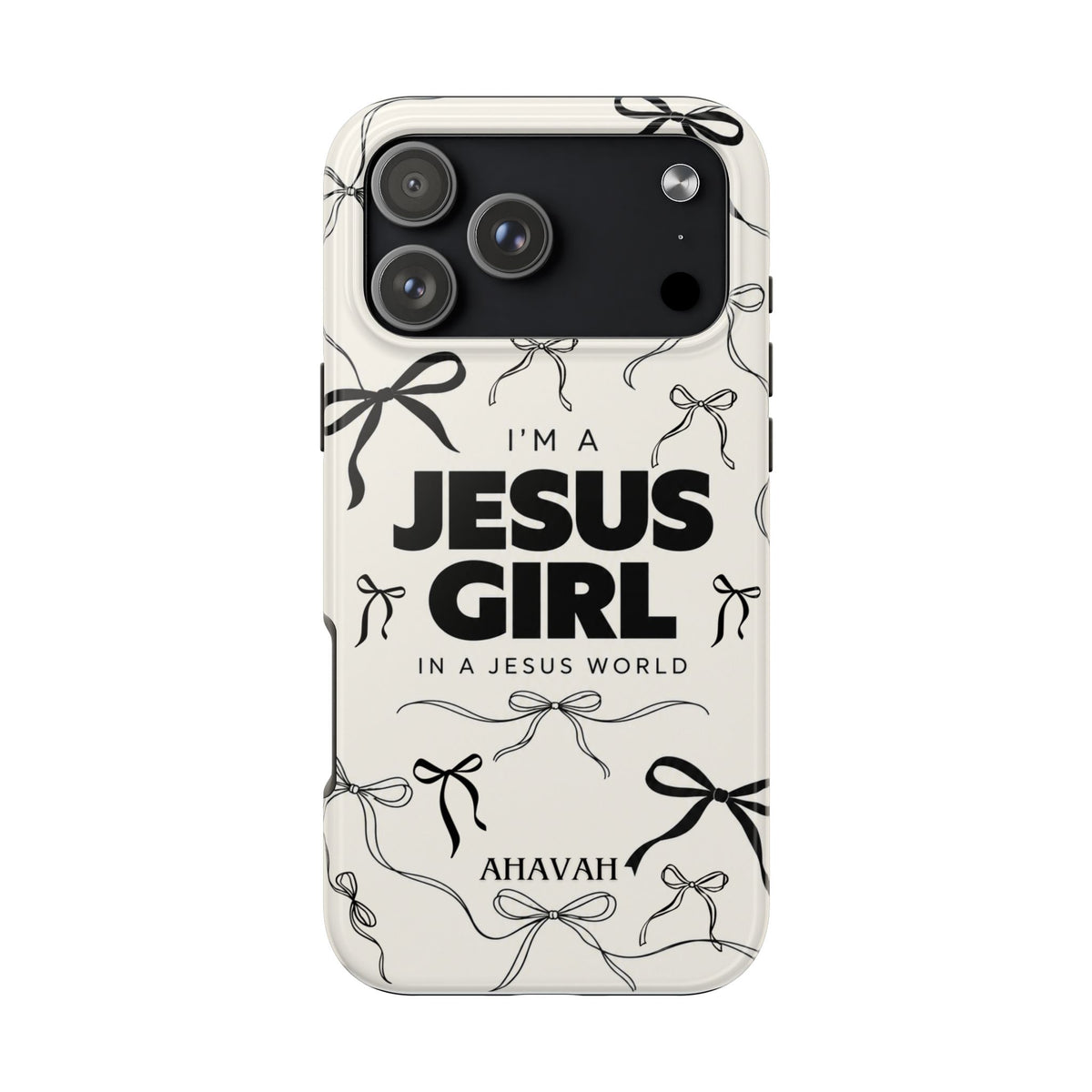 I'm a Jesus Girl White Phone Case