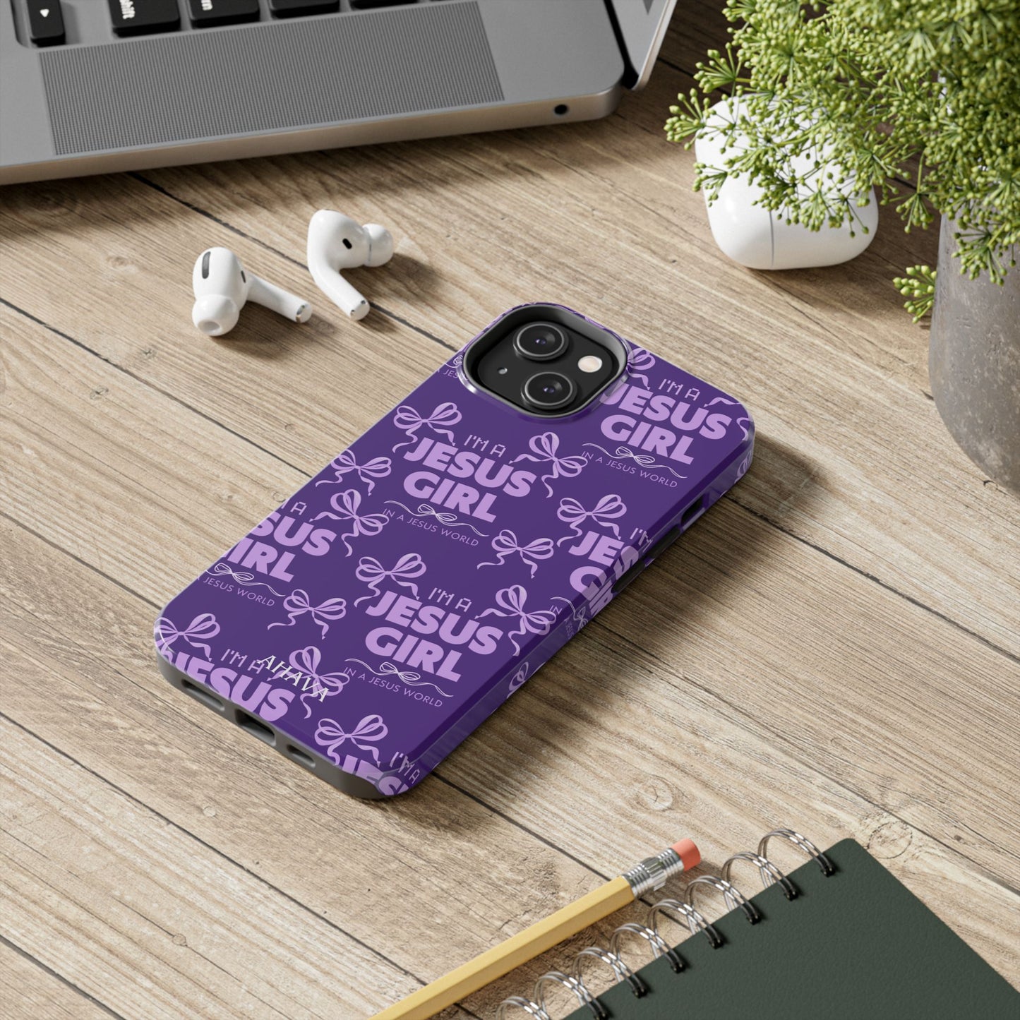 I'm a Jesus Girl Phone Case - Purple
