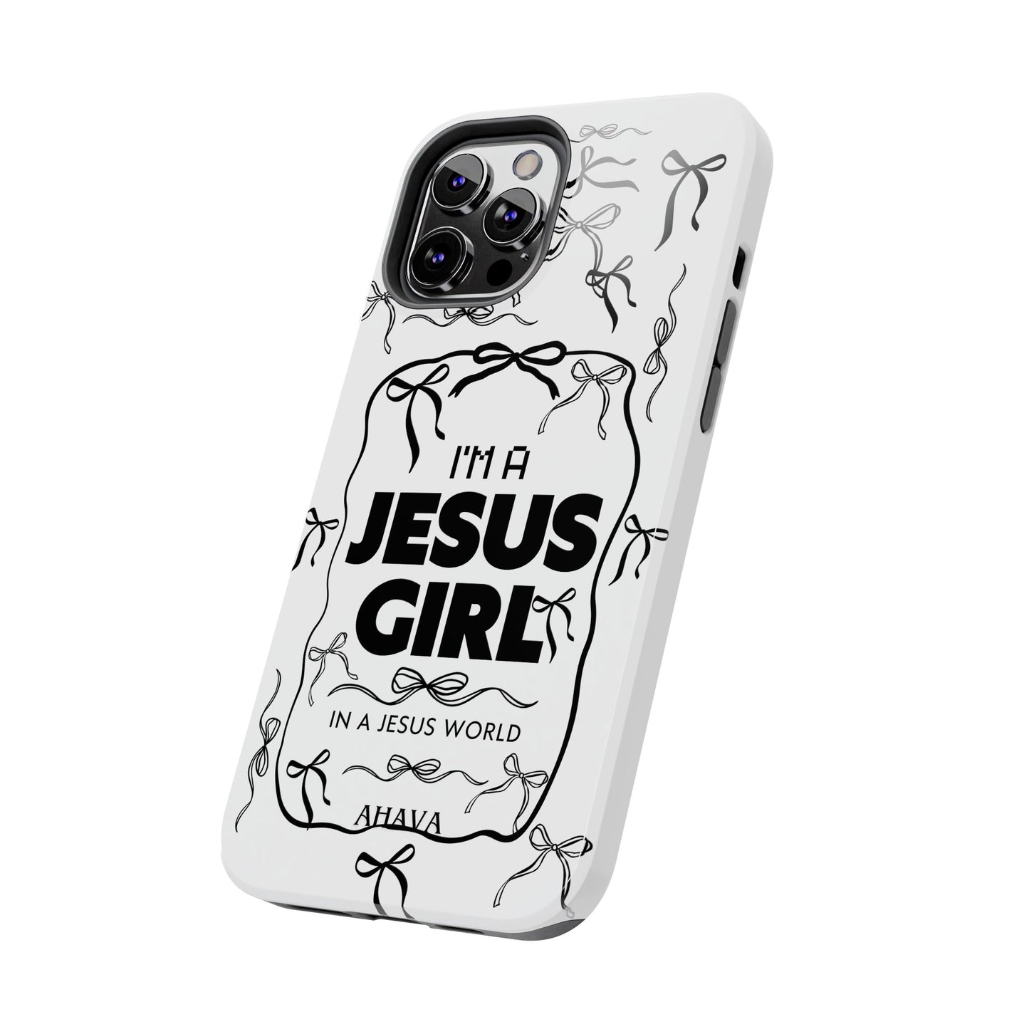 I'm a Jesus Girl  Case - black