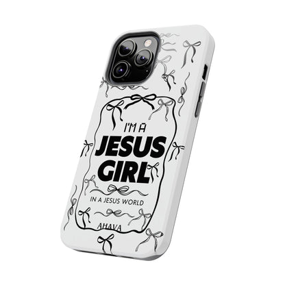 I'm a Jesus Girl  Case - black
