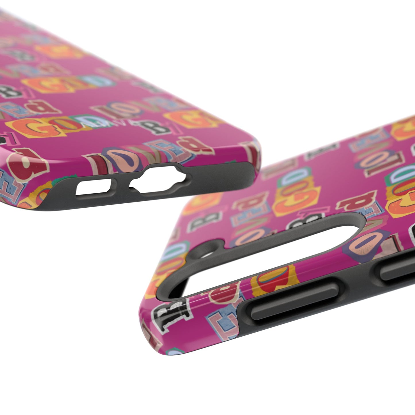 "Loved by God" Pink Phone Case