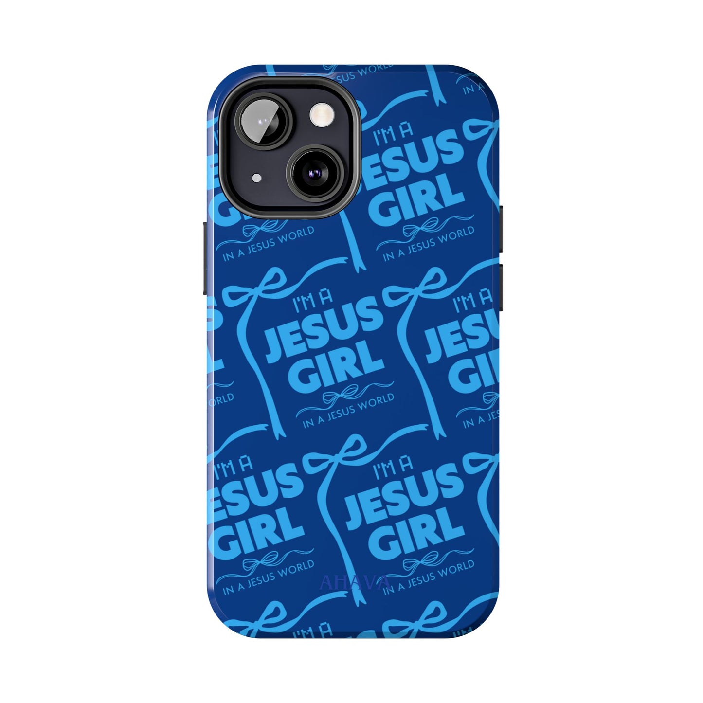 I'm a Jesus Girl Phone Case - Blue