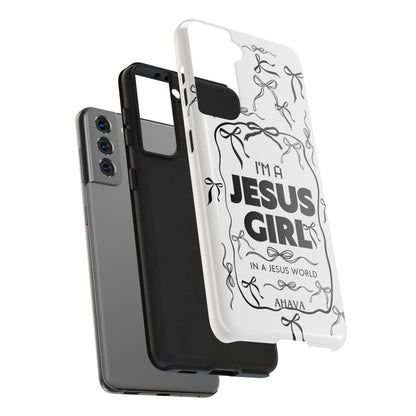 I'm a Jesus Girl  Case - black
