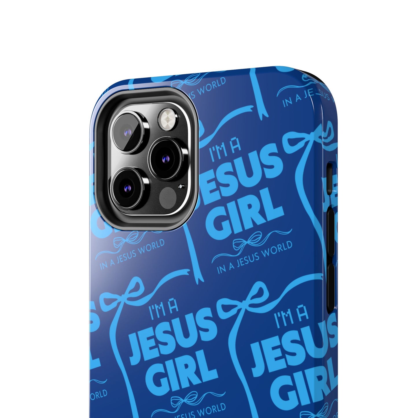 I'm a Jesus Girl Phone Case - Blue