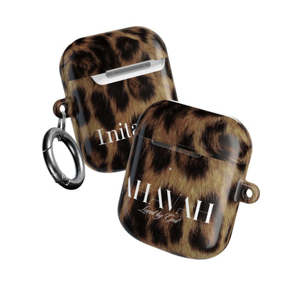 Copy of Personalized : Ahava Leopard Airpod Case