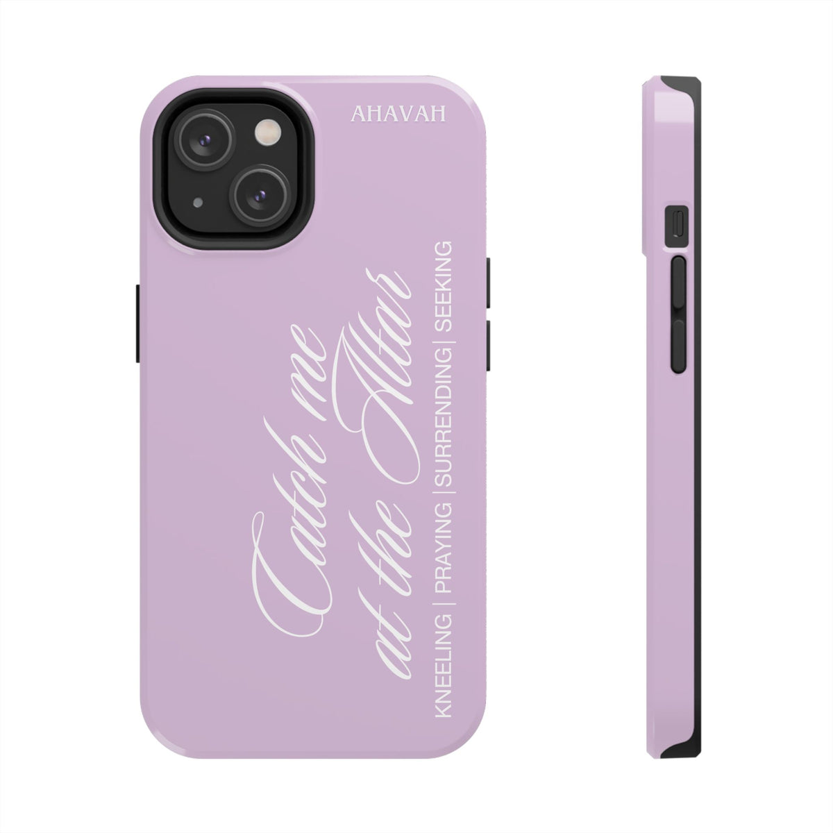 Catch Me at the Altar Phone Case | Lavender Veil
