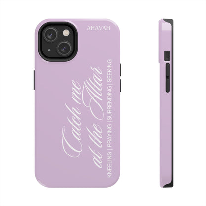 Catch Me at the Altar Phone Case | Lavender Veil