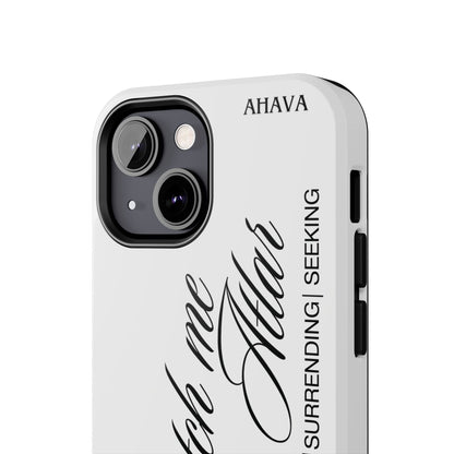 "Catch Me at the Altar" White Phone Case