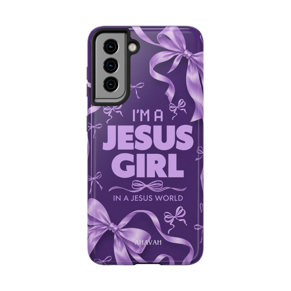 I'm a Jesus Girl Phone Case - Purple