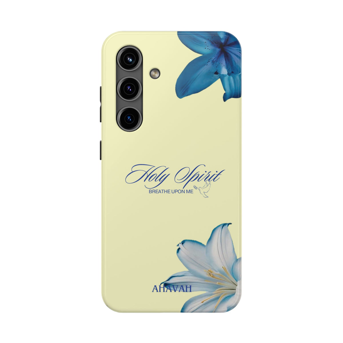 Blue lilies of the LORD