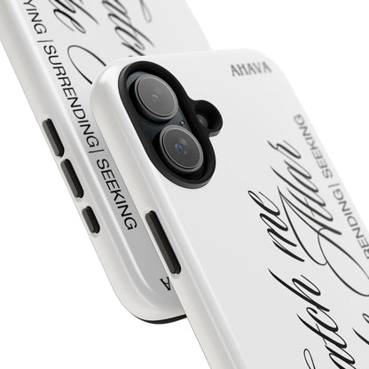 "Catch Me at the Altar" White Phone Case