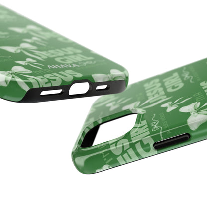I'm a Jesus Girl Case - Green