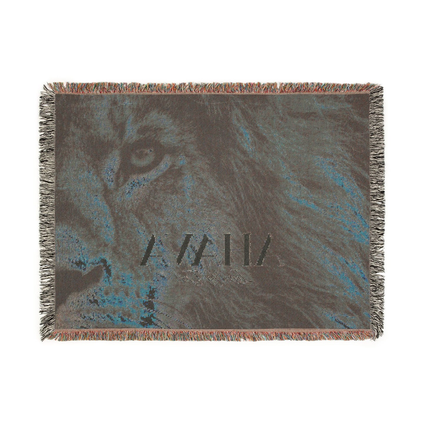 Judah Roars Prayer Blanket | Woven Lion of Judah Worship & Warfare Blanket