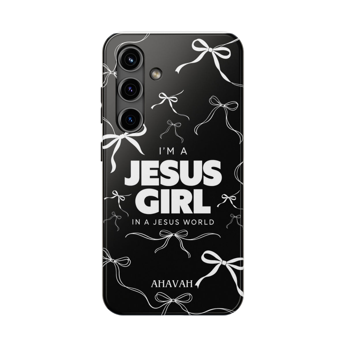 I'm a Jesus Girl Case - Midnight Black