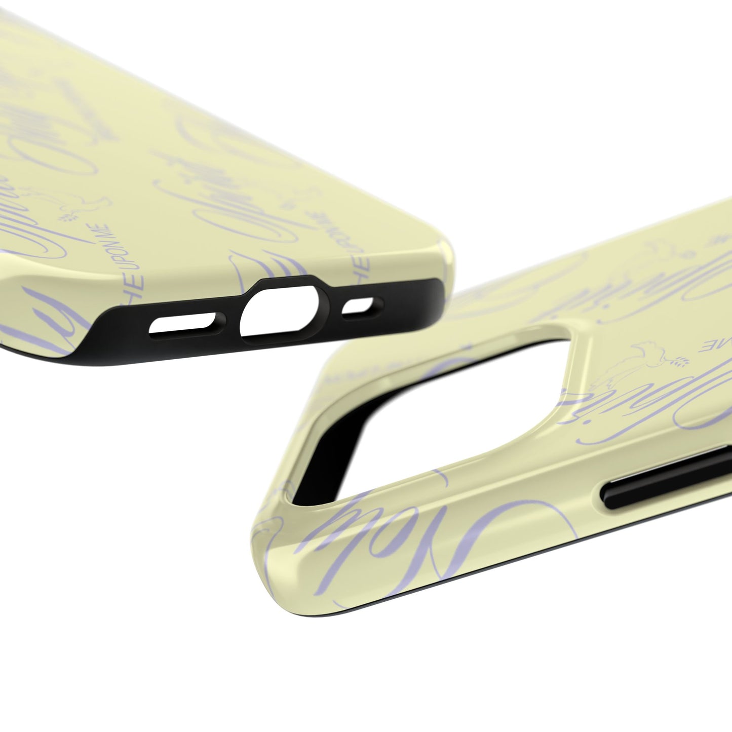 "Holy Spirit, Breathe Upon me" Buttercream Phone Case
