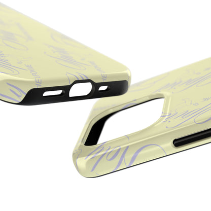 "Holy Spirit, Breathe Upon me" Buttercream Phone Case