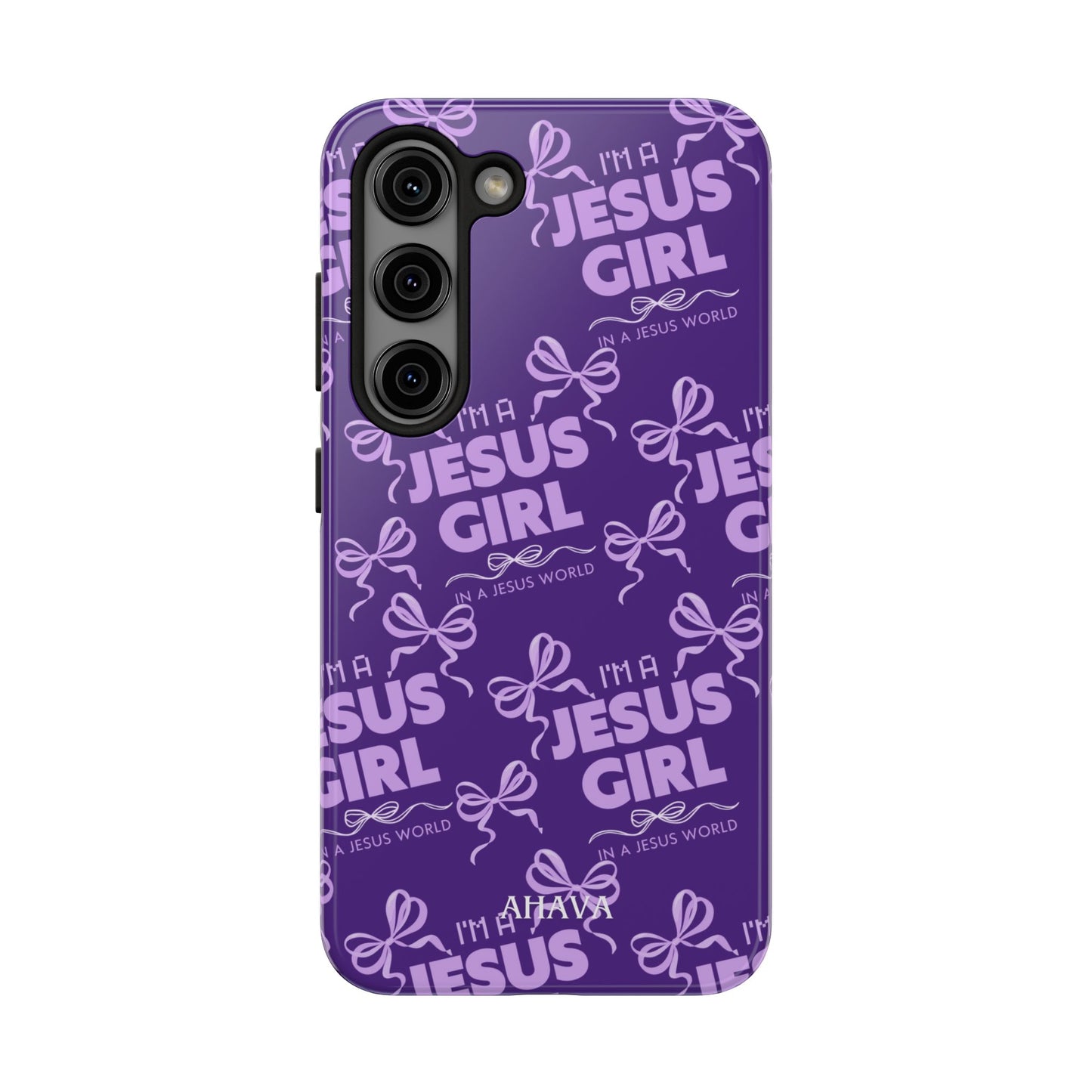 I'm a Jesus Girl Phone Case - Purple