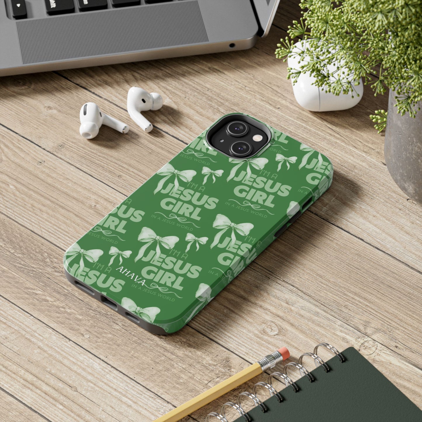 I'm a Jesus Girl Case - Green