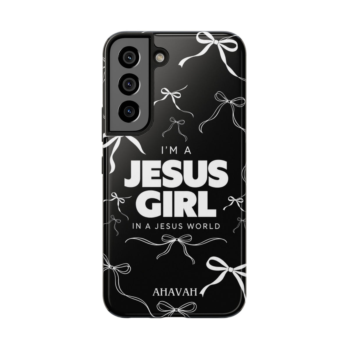 I'm a Jesus Girl Case - Midnight Black