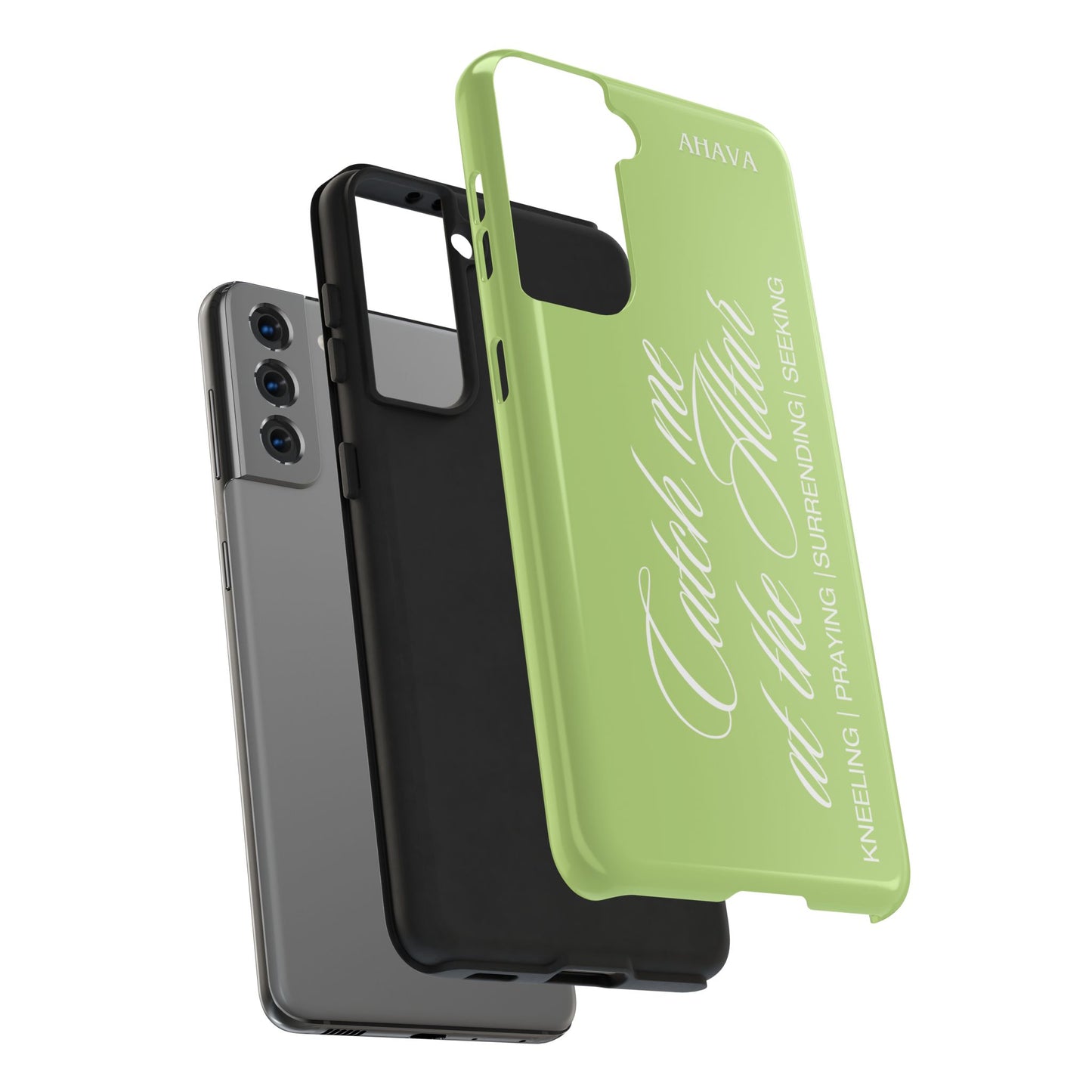 "Catch Me at the Altar" Matcha Tea Phone Case