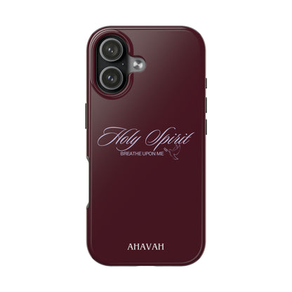 Breathe Upon me Phone Case -  Anointed wine