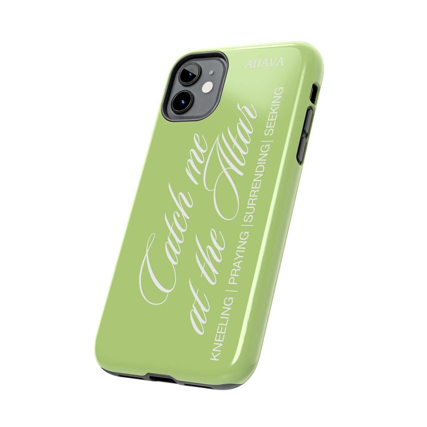 "Catch Me at the Altar" Matcha Tea Phone Case