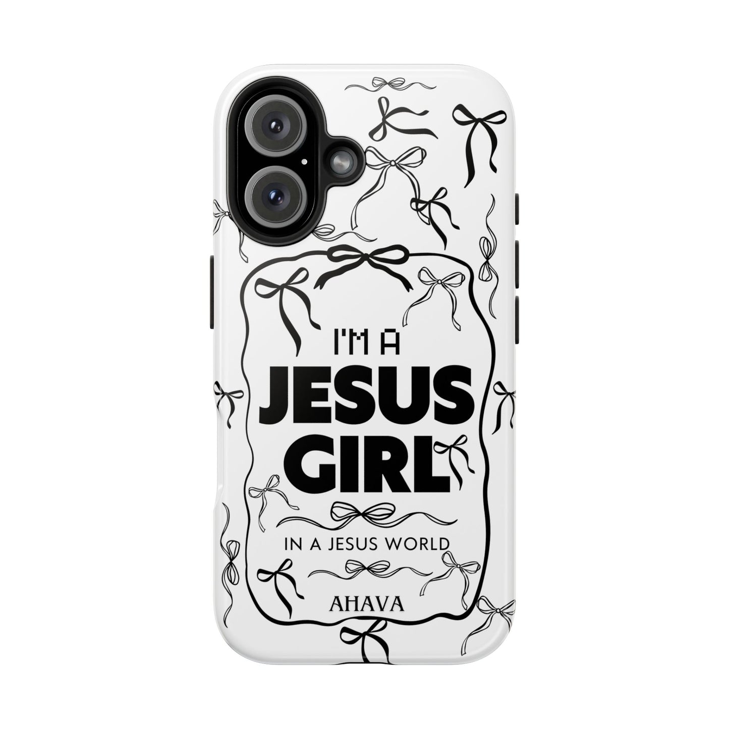 I'm a Jesus Girl  Case - black