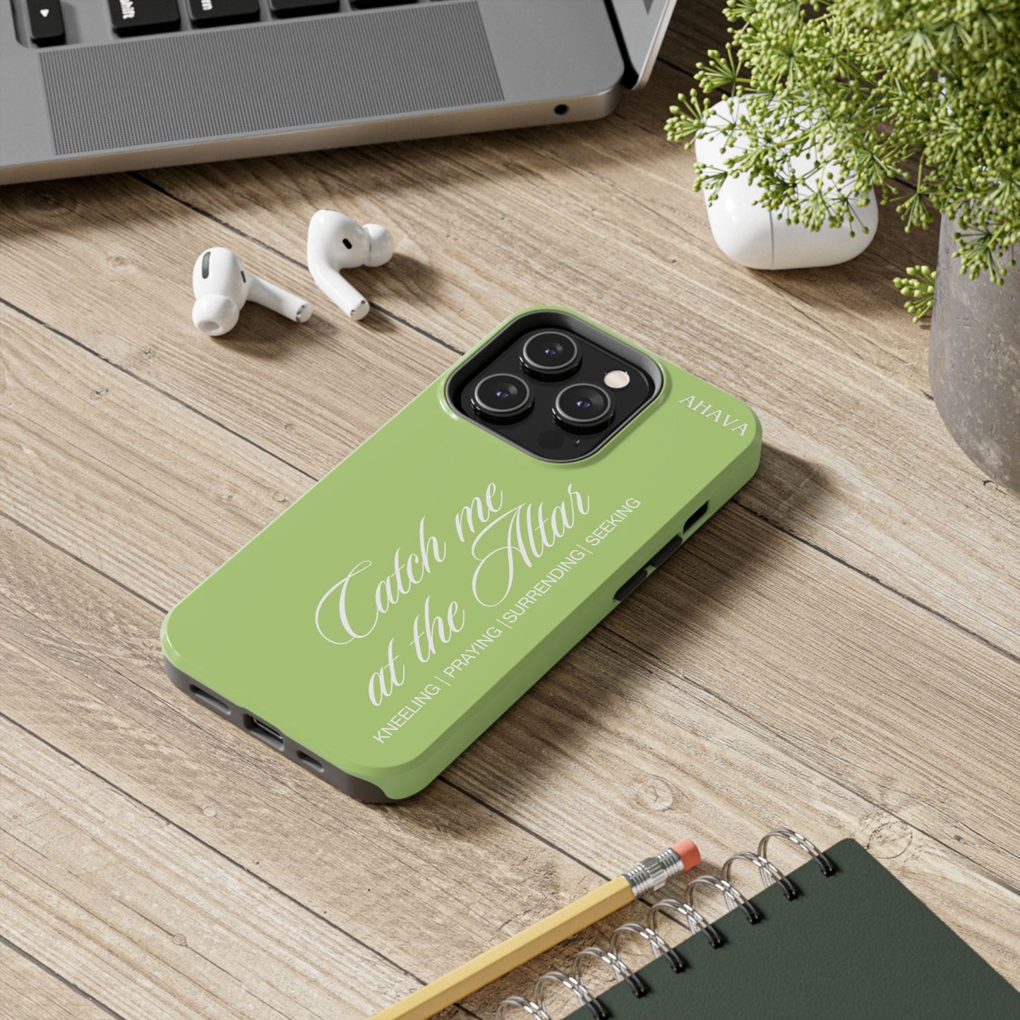 "Catch Me at the Altar" Matcha Tea Phone Case