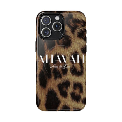 Leopard Ahava Magnetic Phone Case